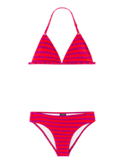 PRTMickeys JR Gestreepte triangel bikini set