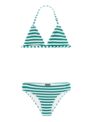PRTMickeys JR Striped triangle bikini set