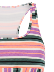 MIXEagers Striped surf bikini top