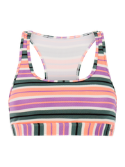 MIXEagers Striped surf bikini top
