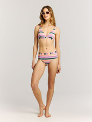 MIXLavas Striped bikini bottom