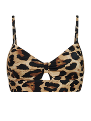MIXSyncs Leopard triangle bikini top