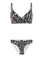 PRTErrori Zebra underwire bikini set