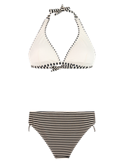 PRTLimo Gestreepte halter bikini set