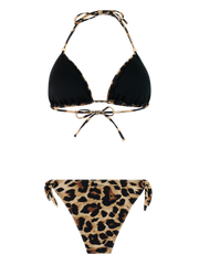 PRTOlea Leopard triangle bikini set