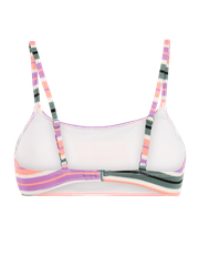 MIXElif Striped bralette bikini top