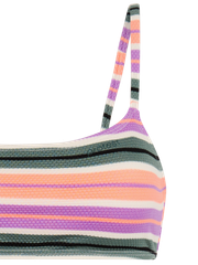 MIXElif Striped bralette bikini top