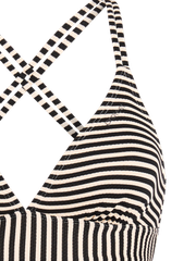 MIXSuperol Striped triangle bikini top