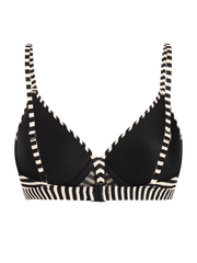 MIXAdairol Striped underwire bikini top