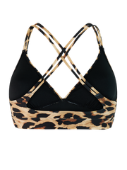 MIXSupers Leopard triangle bikini top