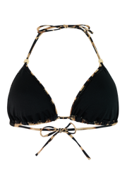 MIXAles Leopard triangle bikini top