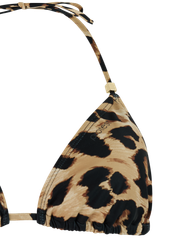 MIXAles Leopard triangle bikini top