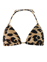 MIXAles Leopard triangle bikini top