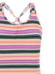 MIXZester Striped tankini top