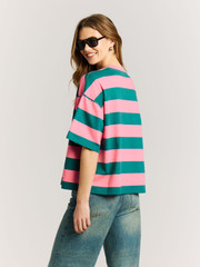 PRTZumbi Striped oversized t-shirt