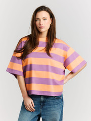 PRTZumbi Striped oversized t-shirt