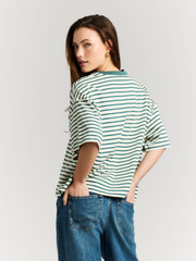 PRTBleep Striped oversized t-shirt