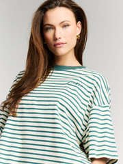 PRTBleep Striped oversized t-shirt
