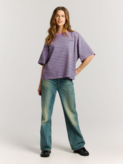 PRTBleep Striped oversized t-shirt