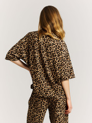 PRTJude Leopard oversized t-shirt
