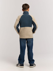 PRTLuc JR Teddy fleece zip up