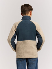 PRTLuc JR Teddy fleece zip up