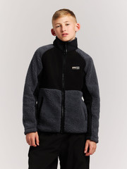 PRTLuc JR Teddy fleece zip up