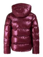 PRTNicole JR Metallic puffer ski jacket