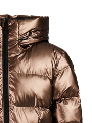 PRTNicole JR Metallic puffer ski jacket