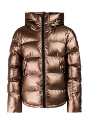 PRTNicole JR Metallic puffer ski jacket