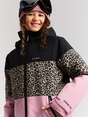 PRTDeline JR Leopard ski jacket