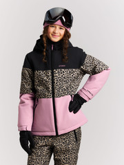 PRTDeline JR Leopard ski jacket