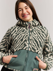 PRTKidman JR Zebra fleece vest