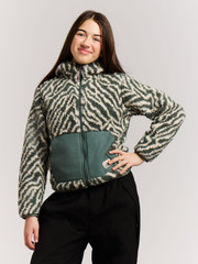 PRTKidman JR Zebra fleece vest