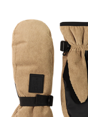 PRTNotice Corduroy ski mittens