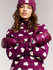 PRTSelect Metallic ski mittens