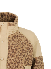 PRTElisan Leopard teddy outdoor jacket