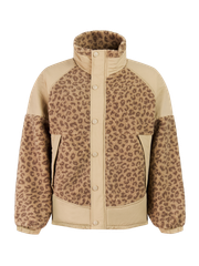 PRTElisan Leopard teddy outdoor jacket