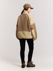 PRTElisan Leopard teddy outdoor jacket