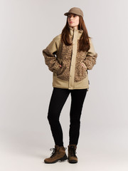 PRTElisan Leopard teddy outdoor jacket