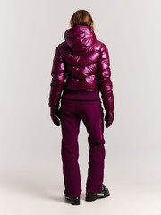 PRTJolan Metallic puffer ski jacket