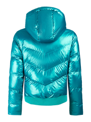 PRTJolan Metallic puffer ski jacket