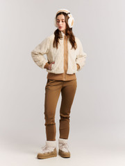 PRTFlowy Teddy outdoor zip up
