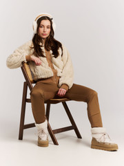 PRTFlowy Teddy outdoor zip up