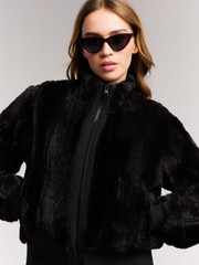 PRTFlowy Teddy-Outdoor-Fleece-Sweatjacke