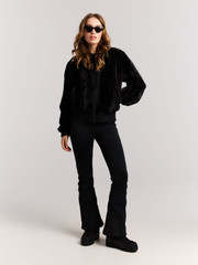 PRTFlowy Teddy-Outdoor-Fleece-Sweatjacke