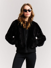 PRTFlowy Teddy-Outdoor-Fleece-Sweatjacke