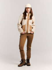 PRTSamica Teddy outdoor zip up
