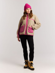PRTSamica Teddy outdoor zip up