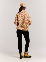 PRTWiba Leopard outdoor fleece zip up